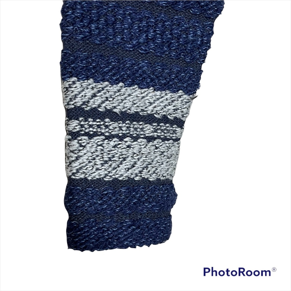 Chaps Indigo Textured Knit Toggle Button Hooded J… - image 8